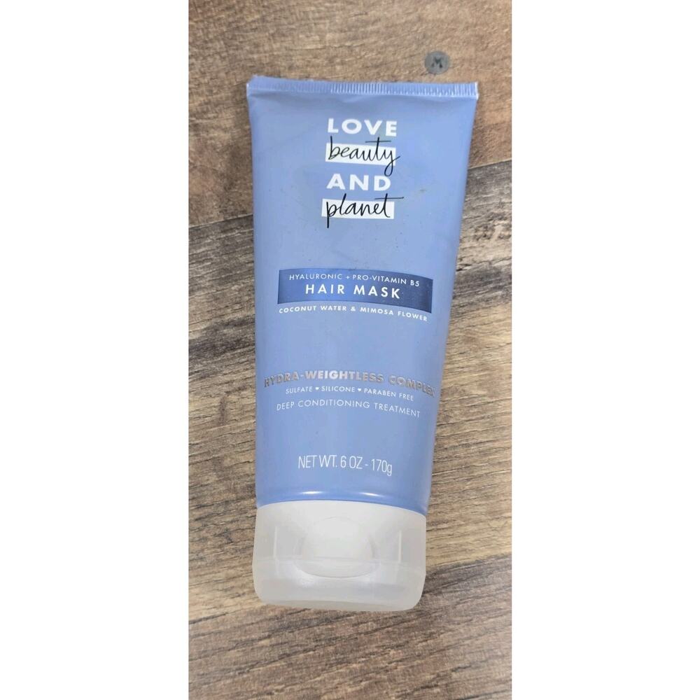 Love Beauty and Planet Coconut Water & Mimosa Flower Hair Masks Treatments